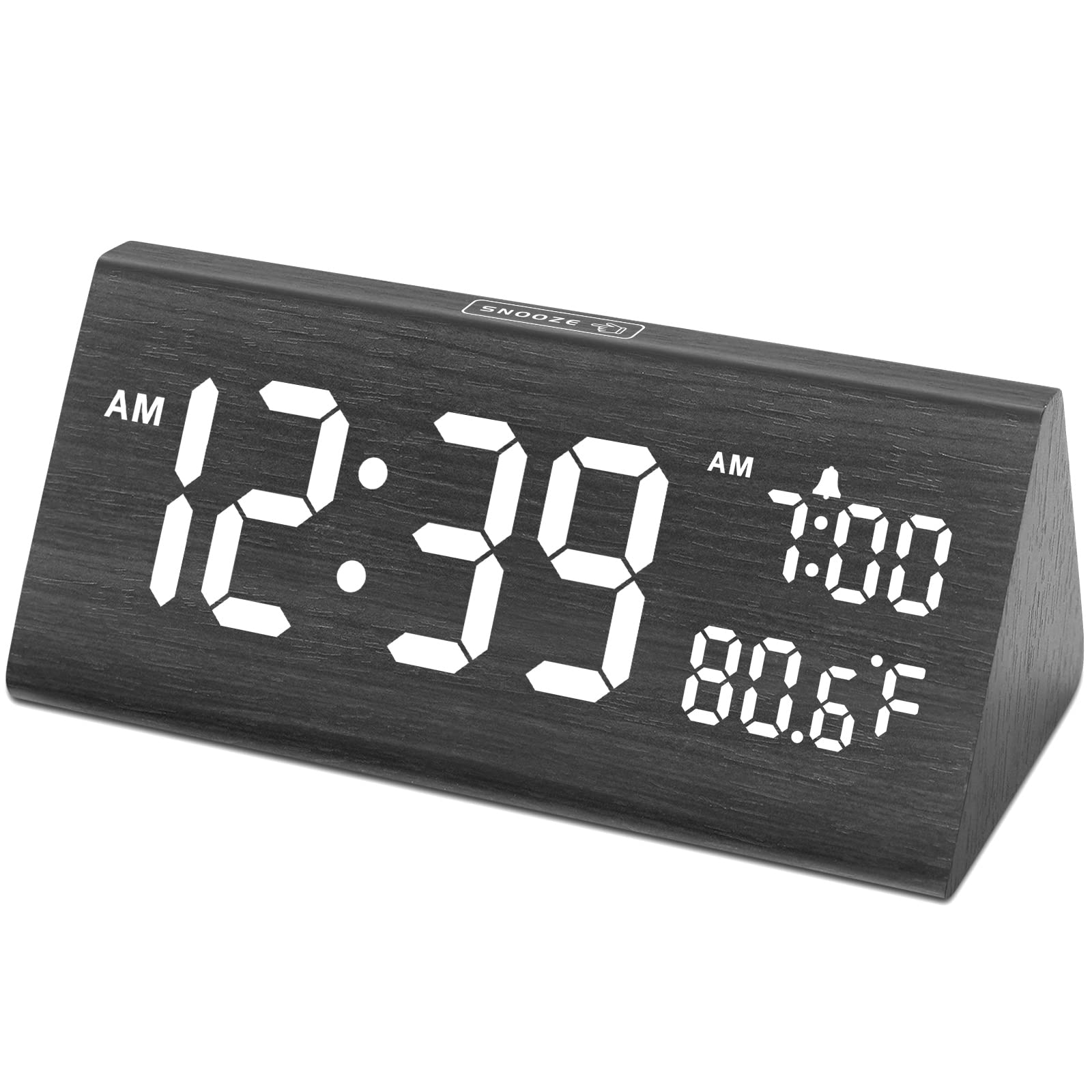 DreamSky Wooden Digital Alarm Clocks - Image 4