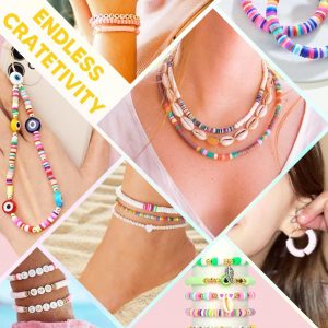 Clay Beads Bracelet Making Kit