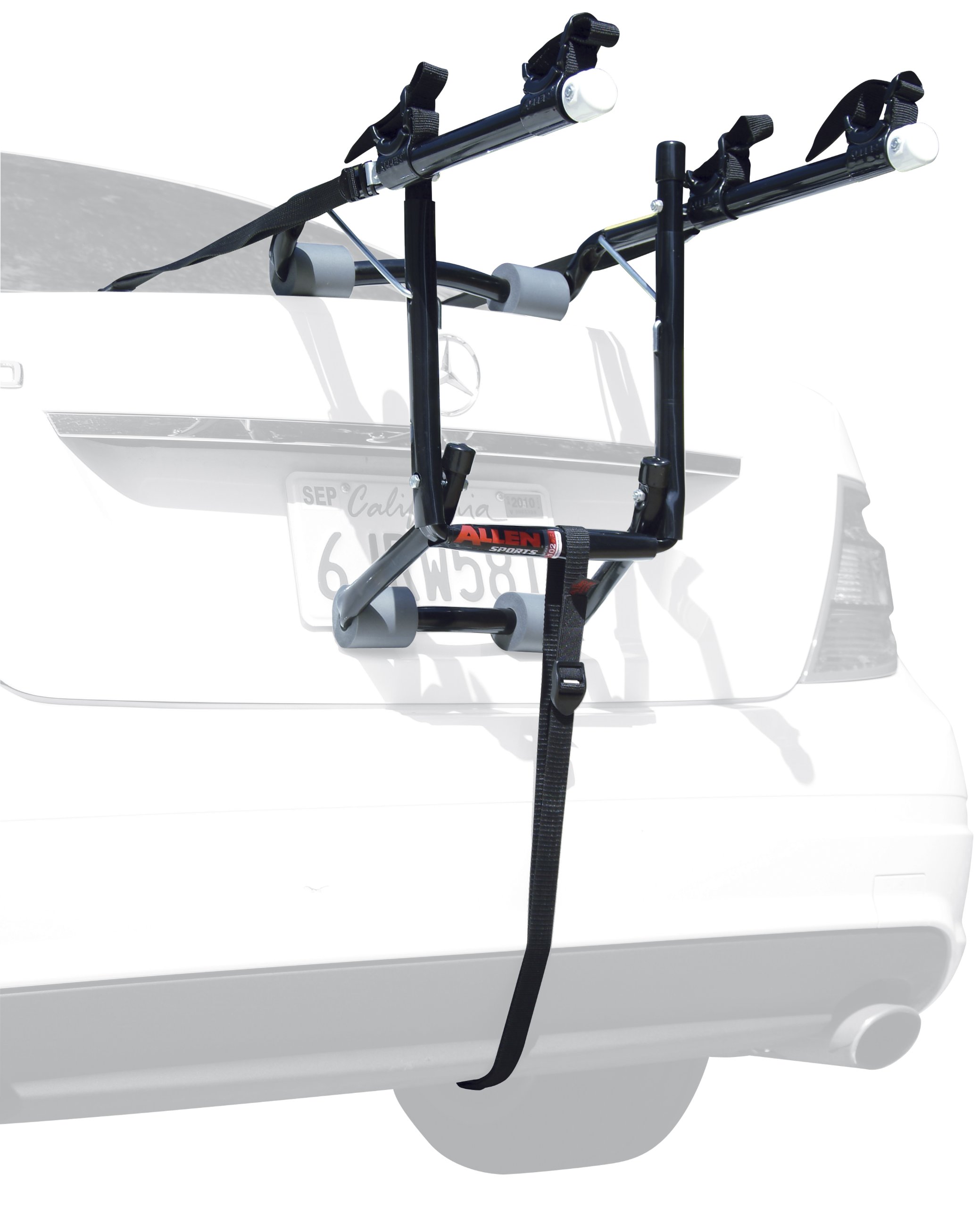 Allen Deluxe 2-Bike Trunk Mount Rack - Image 5