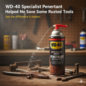 WD-40 Specialist Penetrant Helped Me Save Some Rusted Tools